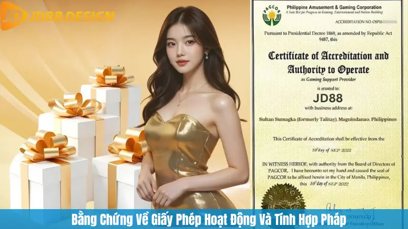 Bằng Chứng Về Giấy Phép Hoạt Động Và Tính Hợp Pháp