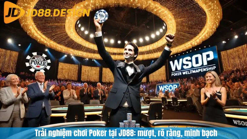 Trải nghiệm chơi Poker tại JD88: mượt, rõ ràng, minh bạch